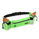 Sporty Fanny Pack with Two Water Bottle Pouch