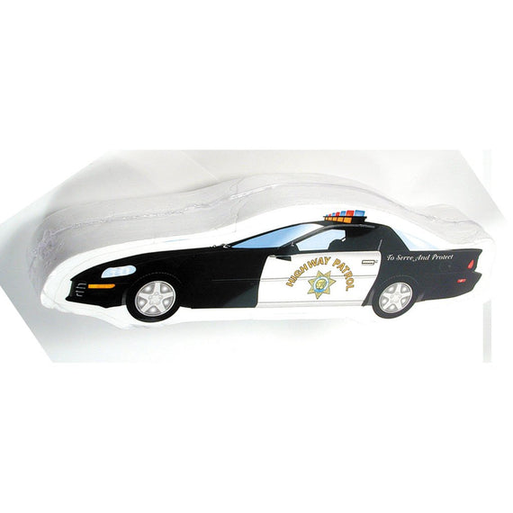 Police Car Compressed T Shirt